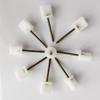 20pcs Archery Target Face Pins Manganese Steel Target Pins Fix Paper Face Foam Straw Targets 2.5inch (White) view 2