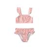 JBIVWW Baby Girl Shell Printed Ruffled Bikini Sets Swimsuit Swimwear Infant Toddler Kids Summer Beach Two Pieces Bathing Suit (Color : Pink, Size : 2T) view 1