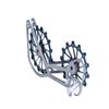SwishTi Titanium Road Cyclocross Gravel Bicycle Bike Rear Derailleur Oversized Pulley Wheel System Cage OSPW for Shimano Ultegra Dura Ace 6700 6800 7800 7900 7970 9000 9070 10 11 Speed use (Black) view 3