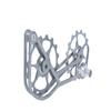 SwishTi Titanium Road Cyclocross Gravel Bicycle Bike Rear Derailleur Oversized Pulley Wheel System Cage OSPW for Shimano Ultegra Dura Ace 6700 6800 7800 7900 7970 9000 9070 10 11 Speed use (Gray) view 1