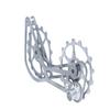 SwishTi Titanium Road Cyclocross Gravel Bicycle Bike Rear Derailleur Oversized Pulley Wheel System Cage OSPW for Shimano Ultegra Dura Ace 6700 6800 7800 7900 7970 9000 9070 10 11 Speed use (Gray) view 3