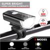 Bike Lights, Super Bright USB Rechargeable Bike Lights Set, Powerful Bike Headlights, Rear Lights, Quick Removal of Bike LED Lights Road, Mountain Bike view 2
