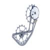 SwishTi Titanium Road Cyclocross Gravel Bicycle Bike Rear Derailleur Oversized Pulley Wheel System Cage OSPW for Sram Red Force eTap AXS 12 Speed use (Gray) view 1