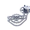 SwishTi Titanium Road Cyclocross Gravel Bicycle Bike Rear Derailleur Oversized Pulley Wheel System Cage OSPW for Sram Red Force eTap AXS 12 Speed use (Gray) view 4