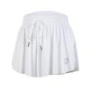 2 in 1 Flowy Womens Shorts Gym Yoga Athletic Workout Running Butterfly Trendy Clothes Spandex Cute Comfy Lounge Sweat Skirt Summer (M, White) view 1