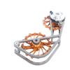 SwishTi Titanium Road Cyclocross Gravel Bicycle Bike Rear Derailleur Oversized Pulley Wheel System Cage OSPW for Sram Red Force eTap AXS 12 Speed use (Gold) view 4