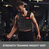 20KG Loading Weighted Vest, Adjustable Weight Vest Strength Training Weight Vests Weight Training Vest for Men Women(Black) view 3