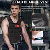 20KG Loading Weighted Vest, Adjustable Weight Vest Strength Training Weight Vests Weight Training Vest for Men Women(Black) view 4