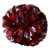 Cheerleading Poms, Pom Poms Cheerleading Cheer Pom Poms Cheerleader Pom Poms for Dance Party School Sports Competition(Silver-Red) view 1