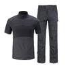 Airsoft Hunting Shooting Sports Battle Uniform BDU Tactical Combat Camouflage Clothing - Black - M view 1