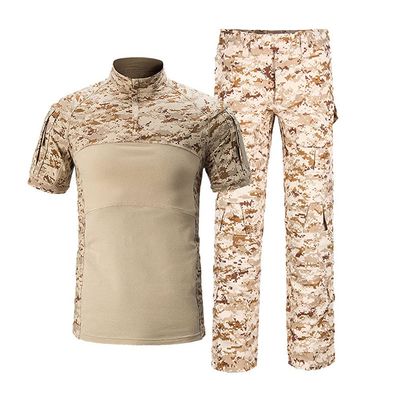 Airsoft Hunting Shooting Sports Battle Uniform BDU Tactical Combat Camouflage Clothing - DD - XL