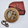 A S Handicrafts Personalized Engraved Brass Compass, Custom Engraved, Wedding Gift, Groomsmen Gift, Christmas, Baptism, Graduation, Boy Scouts, Nautical, Anniversary, Father's Day view 3