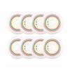 Rollerex Lollipop Boardwalk Inline Skate Wheels (8-Pack)  85A Polyurethane Indoor Outdoor Roller Blade Wheels  Smooth Ride with Optional Bearings, Spacers & Washers (76mm) view 1