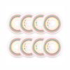 Rollerex Lollipop Boardwalk Inline Skate Wheels (8-Pack)  85A Polyurethane Indoor Outdoor Roller Blade Wheels  Smooth Ride with Optional Bearings, Spacers & Washers (72mm) view 1