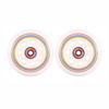 Rollerex Lollipop Boardwalk Inline Skate Wheels  2-Pack 85A Polyurethane Indoor Outdoor Roller Blade Wheels  Smooth Ride with Optional Bearings, Spacers & Washers (90mm) view 1