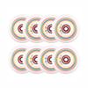 Rollerex Lollipop Boardwalk Inline Skate Wheels (8-Pack)  85A Polyurethane Indoor Outdoor Roller Blade Wheels  Smooth Ride with Optional Bearings, Spacers & Washers (72mm) view 1