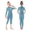 Seaskin Kids Wetsuit for Girls Toddlers, 3mm Back Zip Full Wetsuit, Neoprene Thermal Swimsuits for Diving Surfing Swim Lessons Size 8 view 1