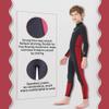 Seaskin Kids Wetsuit for Boys Toddlers, 3mm Back Zip Full Wetsuit, Neoprene Thermal Swimsuits for Diving Surfing Swim Lessons Size 10 view 4