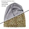 Adjustable Satin Lined Cap Frizzy Hair Beanie view 3