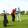 Mayjooy Golf Stand Bag, Portable Golf Bag w/8 Way Dividers, Organized Easy-Storage Stand Bag w/Durable Fabric,Black view 4