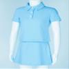 YONGHS Kids Girls Tennis Golf Outfits Athletic Shirts with Sport Skirt Sets 2 Piece Tracksuit Activewear Sky Blue 8 Years view 4