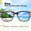 CARFIA Polarized Men's Sunglasses UV400 Protection for Driving Fishing Cool Man Acetate Shades CA5354L view 3