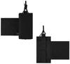 KRYDEX Mag Holder Radio Pouch with Hook and Loop Cummerbund Side Magazine Holster for Tactical Chest Rig Vest 1 Pack (BK) view 1