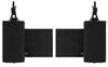 KRYDEX Mag Holder Radio Pouch with Hook and Loop Cummerbund Side Magazine Holster for Tactical Chest Rig Vest 1 Pack (BK) view 2