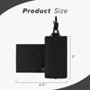 KRYDEX Mag Holder Radio Pouch with Hook and Loop Cummerbund Side Magazine Holster for Tactical Chest Rig Vest 1 Pack (BK) view 4