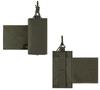 KRYDEX Mag Holder Radio Pouch with Hook and Loop Cummerbund Side Magazine Holster for Tactical Chest Rig Vest 1 Pack (RG) view 1