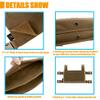 KRYDEX MK3 Placard with Hook Backing for Tactical Vest Chest Rig (Coyote Brown) view 3