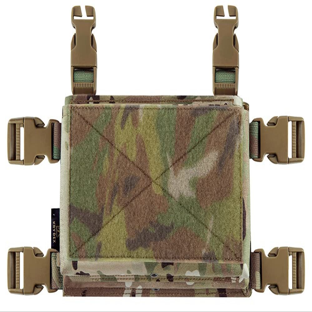KRYDEX MK3 Placard with Hook Backing for Tactical Vest Chest Rig (MC)