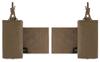 KRYDEX Mag Holder Radio Pouch with Hook and Loop Cummerbund Side Magazine Holster for Tactical Chest Rig Vest 1 Pack (CB) view 2