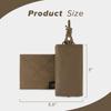 KRYDEX Mag Holder Radio Pouch with Hook and Loop Cummerbund Side Magazine Holster for Tactical Chest Rig Vest 1 Pack (CB) view 4