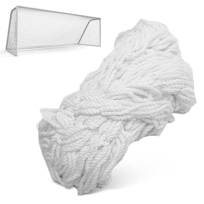 Soccer Net 12x6, Kids Soccer Net for Replacement Football Goal Netting for Adults and Youth Football Practice, White