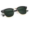 KALIYADI Polarized Sunglasses for Men and Women Semi-Rimless Frame Driving Sun glasses UV Blocking view 1