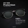 KALIYADI Polarized Sunglasses for Men and Women Semi-Rimless Frame Driving Sun glasses UV Blocking view 2