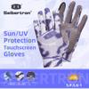 Seibertron S.P.S.G-1 Touchscreen Full Finger Women/Men/Kid Gloves with Breathable Non Slip UPF100+ Sun/UV Protection Sunblock for Driving Cycling Outdoor Gloves Youth Grey S view 2