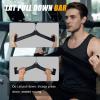 Home Gym Fitness Rowing T-bar V-bar Pulley Cable Machine Attachments, Bicep Curl Tricep Lat pulldown Bar Back Strength Training Handle Grips Lat Pull Down Bar Press Down Exercises (Length 22") view 4