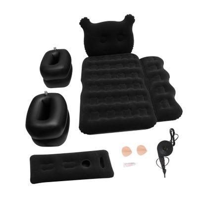 FAVOMOTO Comfortable Inflatable Air Mattress Cartoon Theme Bed for Easy to Install Portable