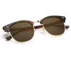 KALIYADI Polarized Sunglasses for Men and Women Semi-Rimless Frame Driving Sun glasses UV Blocking view 1
