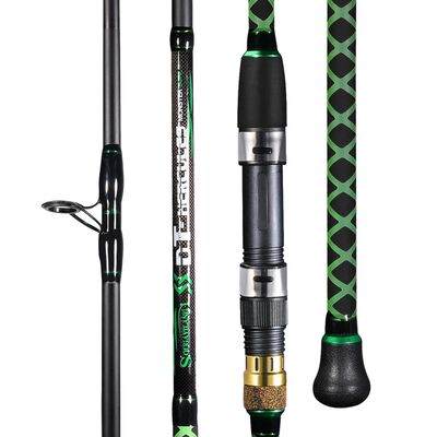 Sougayilang Surf Spinning Fishing Rod Carbon Travel for Beach Saltwater 2 Pieces (9'/10'/11'/12') Surf Rod