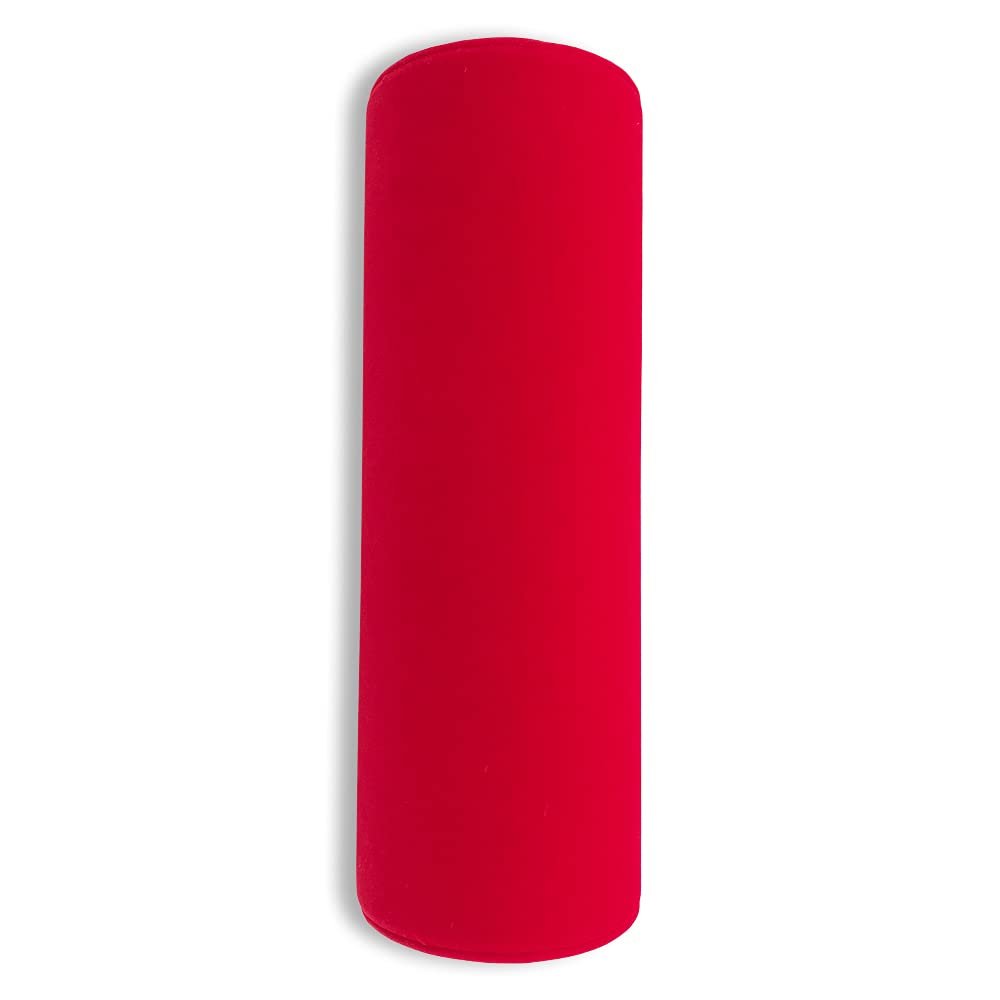 N'icePackaging 1 Qty - Macaw-Red Velvet Choker Tube Display - For Choker Necklaces/Headbands/Bandanas