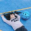 MINDCOLLISION No. 5 Kids Smiling Face Basketball, Sweat-Absorbent PU Leather, Soft and Not Hurting Hands, Good Elasticity, Suitable for Beginners from 4 to 12 Years Old Gift (Bag, Needle, Pump) view 3