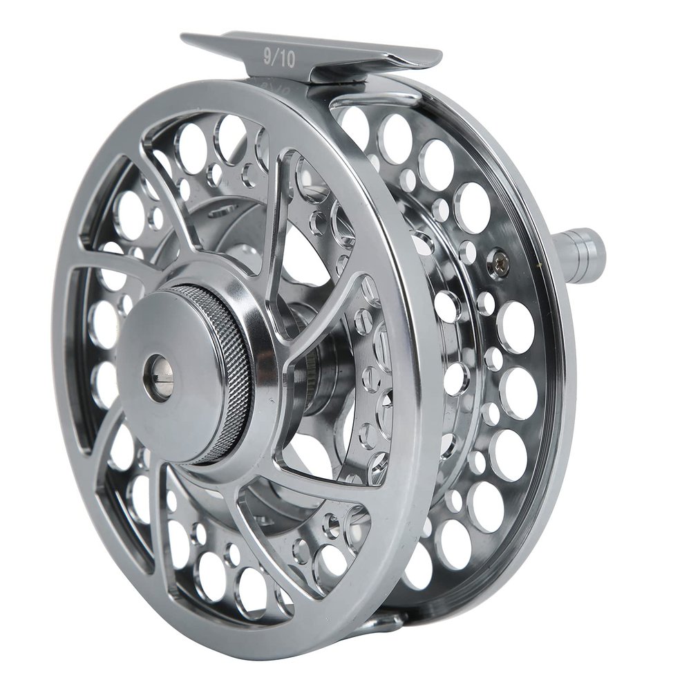 9/10 Fly Reel, Metal 9/10 Fishing Fly Reel 3 Ball Bearing Fishing