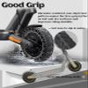 GLDYTIMES 60/70-6.5 Solid Tire, 10x2.5 Tubeless Tyre Replacement for Segway Ninebot Max G30P G30LP Gotrax G5 G6 Hiboy Titan Pro MAX3 Electric Scooter, 10x2.50-6.5 10 Inch Honeycomb Front Rear Wheels view 3