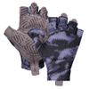Seibertron S.P.S.G-3 Unisex Half Finger UPF100+ Sun/UV Protection Breathable Cycling Glove fit for Biking MTB DH Road Bicycle, Shock-Absorbing Gel Pad, Anti-Slip Print Gloves Adult Black L view 1