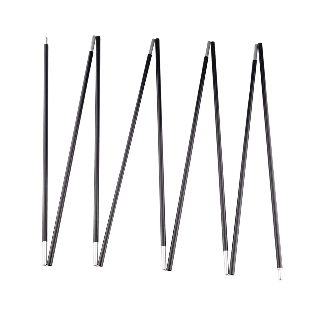 BRILLIANCE4U Pre-Assembled Aluminum Tent Pole 12ft 1.4in 8.5mm, 7001 T6 Tent Rod, Outer Dia. 0.33" 1 Pole Pack