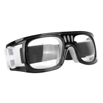 OUKENS Sports Goggles, Protective Safety Glasses Outdoor Sports Goggles Anti Fog Shock Collision Protective Glasses Frame for Basketball Football Training