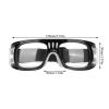 OUKENS Sports Goggles, Protective Safety Glasses Outdoor Sports Goggles Anti Fog Shock Collision Protective Glasses Frame for Basketball Football Training view 4